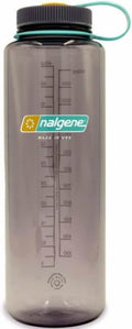 Nalgene Sustain Tritan BPA-Free Water  Made with Material Derived from 50% Plastic Waste (using ISCC certified mass balance), 48 OZ, Wide Mouth, Aubergine C148C