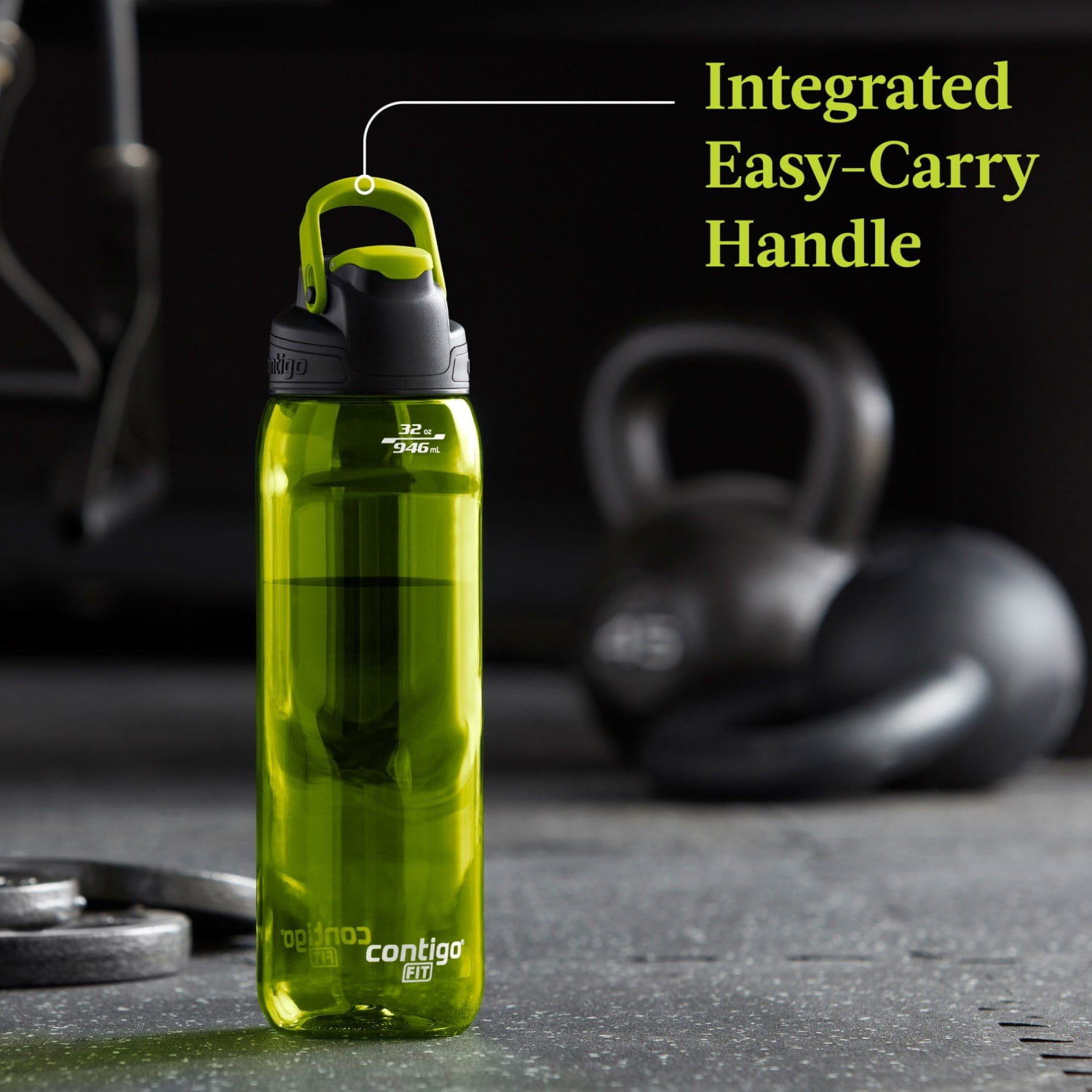Contigo Fit Water Bottle with AUTOSEAL Lid, 32oz., Bolt C025V