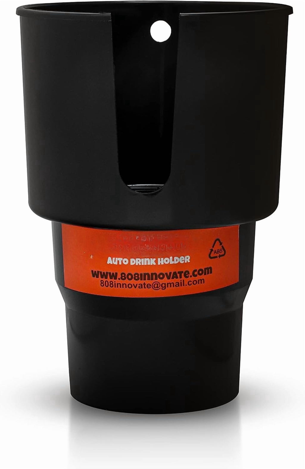Cup Holder Expander - Fits Hydro Flasks 32/40 oz, Nalgene,  &amp; Large Bottles up to 3.8  Wide - for  up to 3.2  Wide - Black C226Z