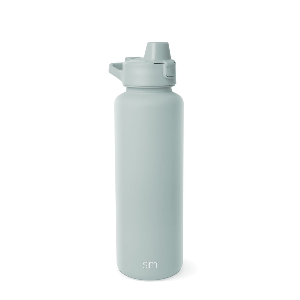 Simple Modern 48 fl oz Reusable Tritan Summit Water Bottle with Silicone Straw Lid|Seaglass Sage C402T