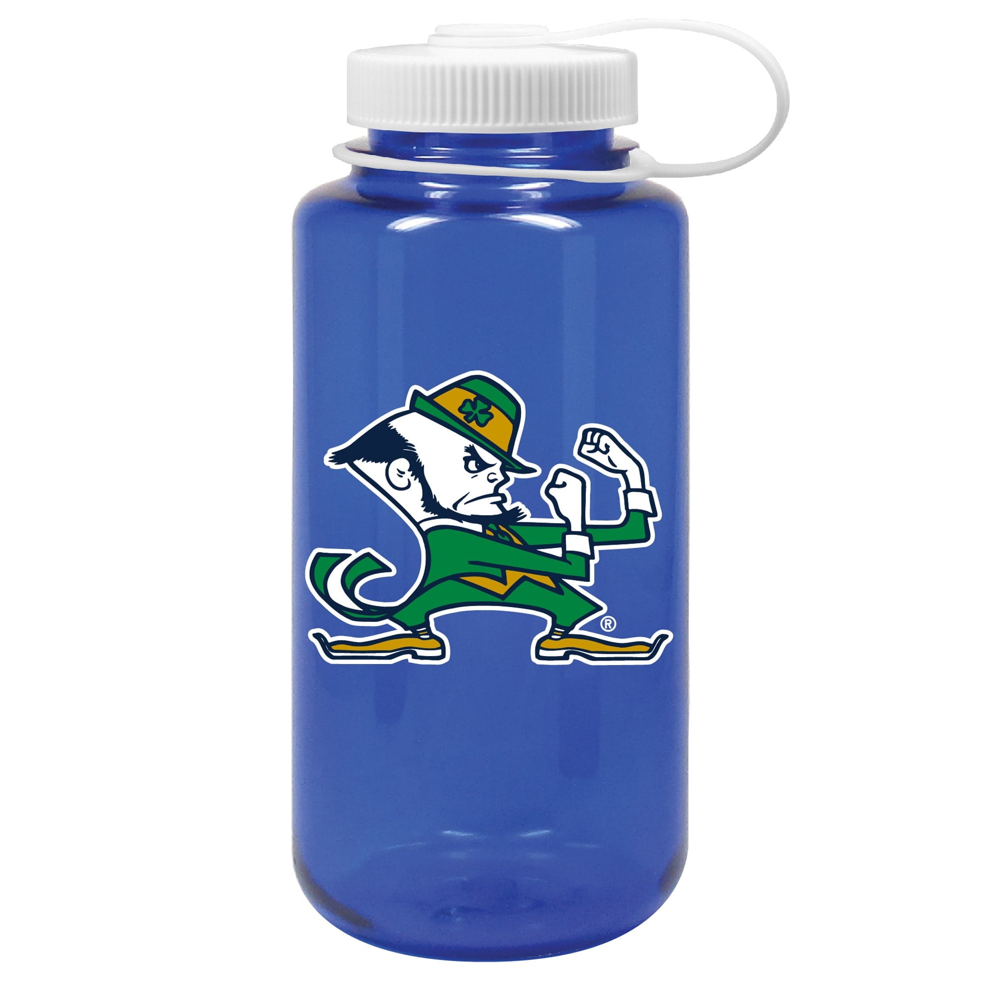 Navy Notre Dame Fighting Irish 32oz. Nalgene Sustainable Wide Mouth Water Bottle C176H