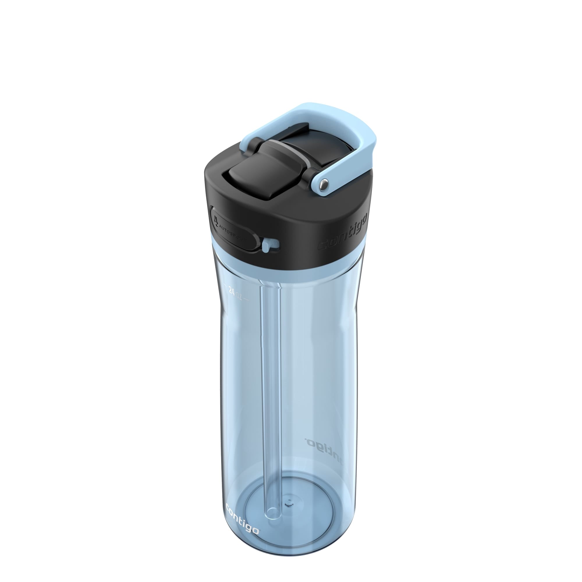 Contigo Ashland Water Bottle Bundle – Glacier Color, 32oz + 24oz Leakproof Autospout BPA-Free Set C056D