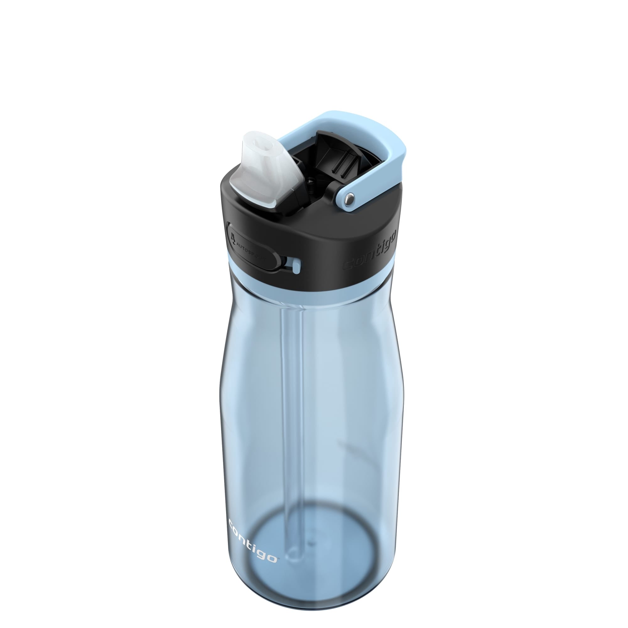 Contigo Ashland Water Bottle Bundle – Glacier Color, 32oz + 24oz Leakproof Autospout BPA-Free Set C056D