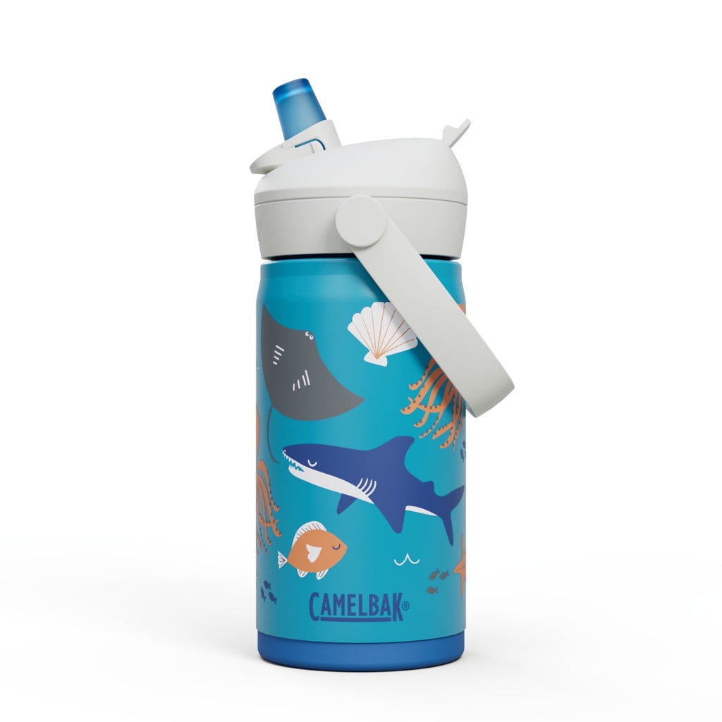 Camelbak Thrive™ Flip Straw Kids Stainless 12oz Water Bottle, Dino Jam C311A