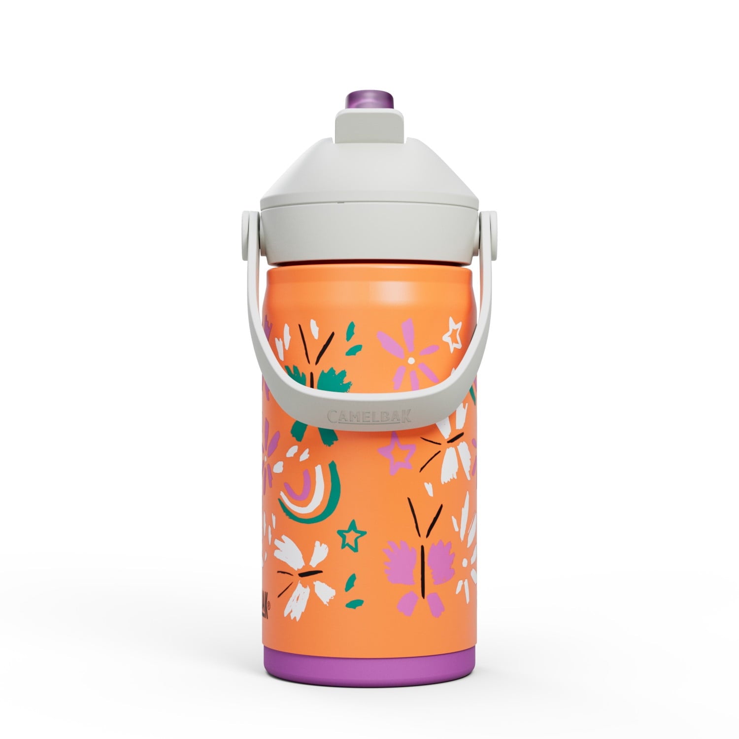 Camelbak Thrive™ Flip Straw Kids Stainless 12oz Water Bottle, Dino Jam C311A