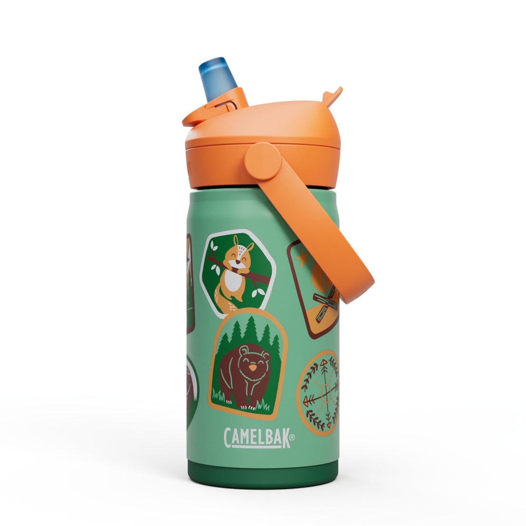 Camelbak Thrive™ Flip Straw Kids Stainless 12oz Water Bottle, Dino Jam C311A