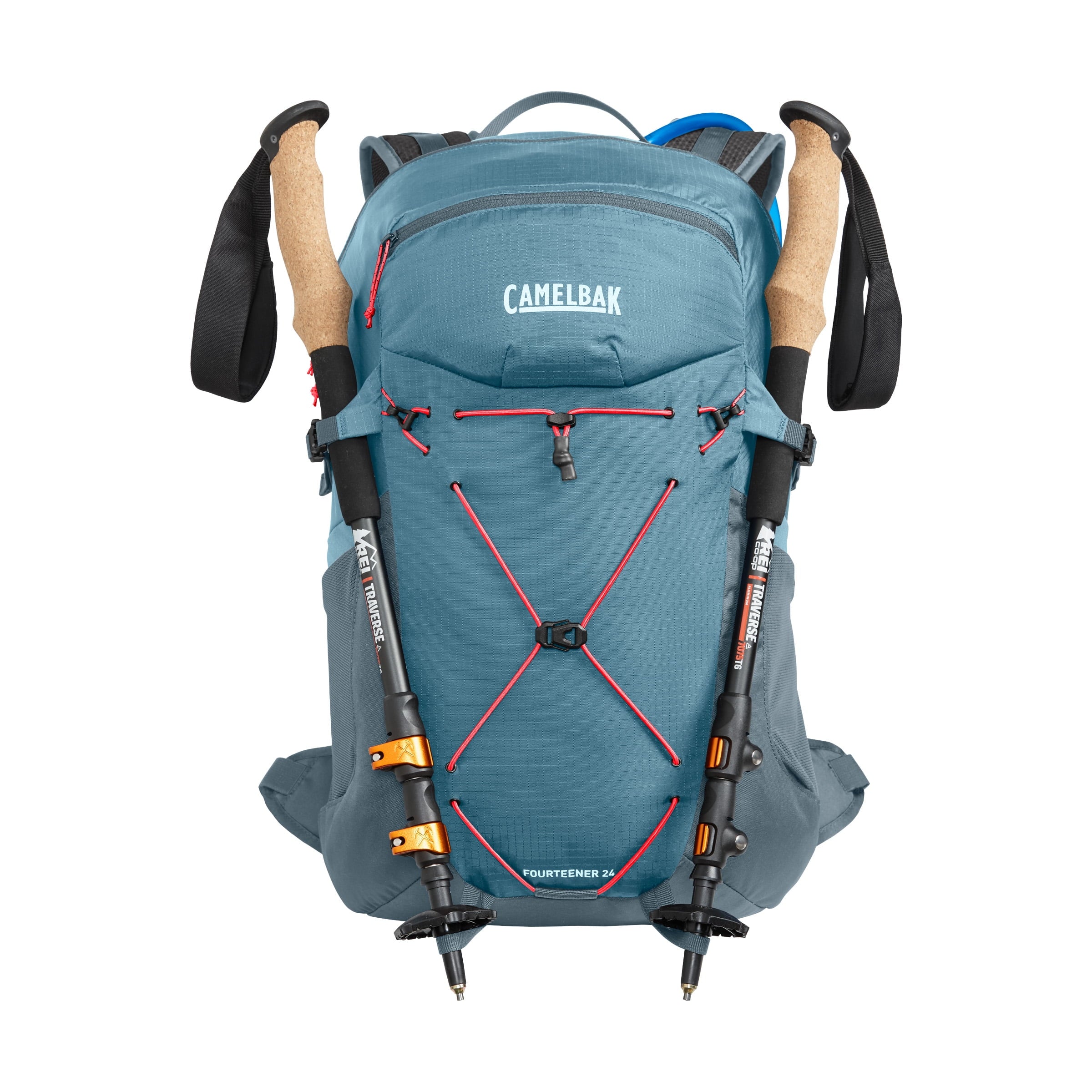 Camelbak Women's Fourteener™ 24 100oz, Smoke Blue/Fiery Coral C254Q