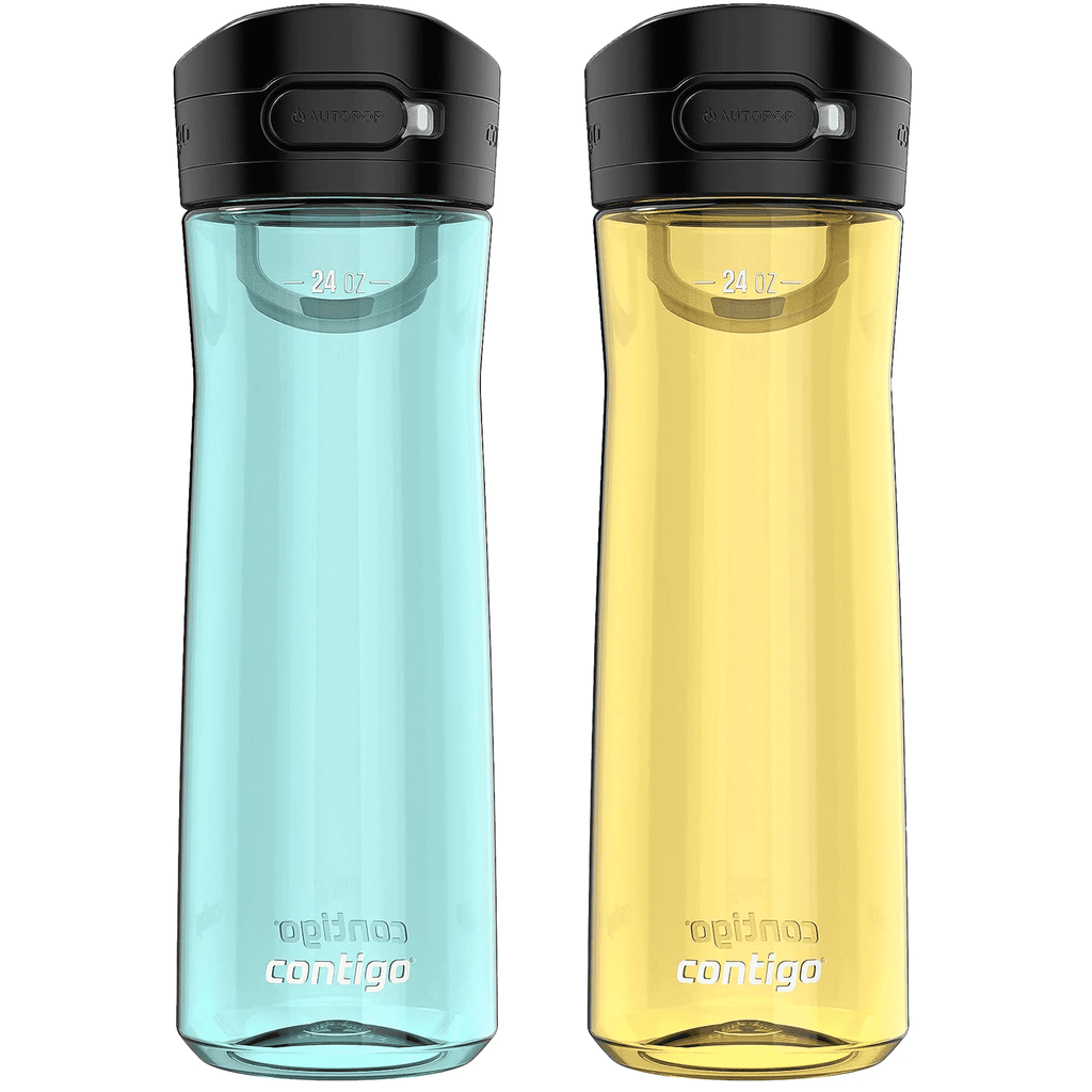 Contigo 24 oz. Jackson 2.0 Tritan Water Bottle 2-Pack - Jade Vine/Pineapple C034X