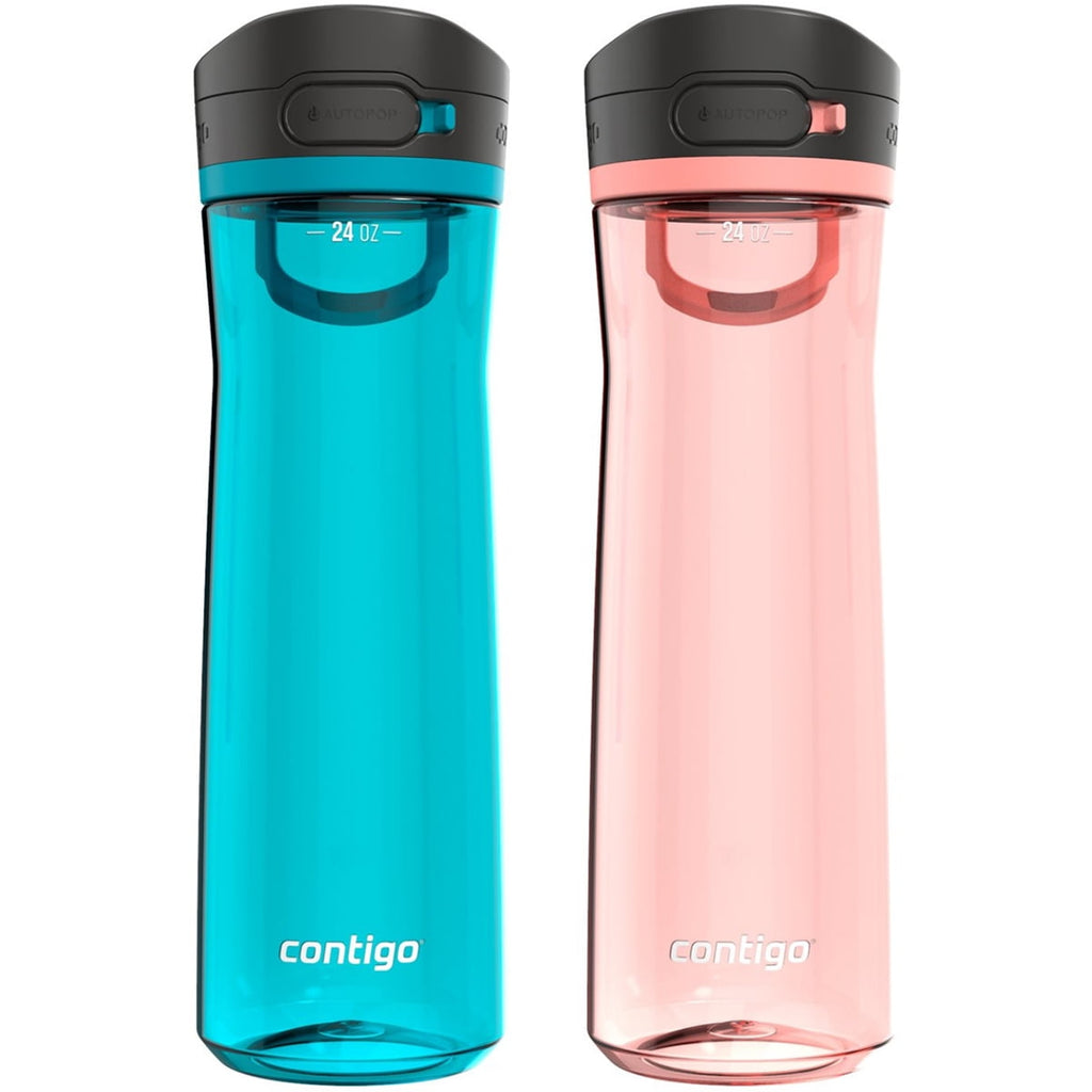 Contigo 24 oz. Jackson 2.0 Tritan Water Bottle 2-Pack - Jade Vine/Pineapple C034X