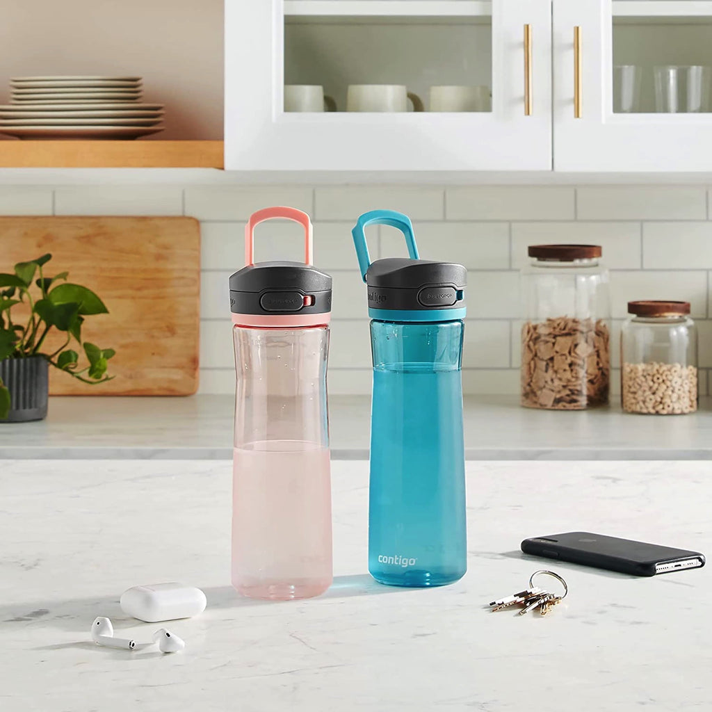 Contigo 24 oz. Jackson 2.0 Tritan Water Bottle 2-Pack - Jade Vine/Pineapple C034X