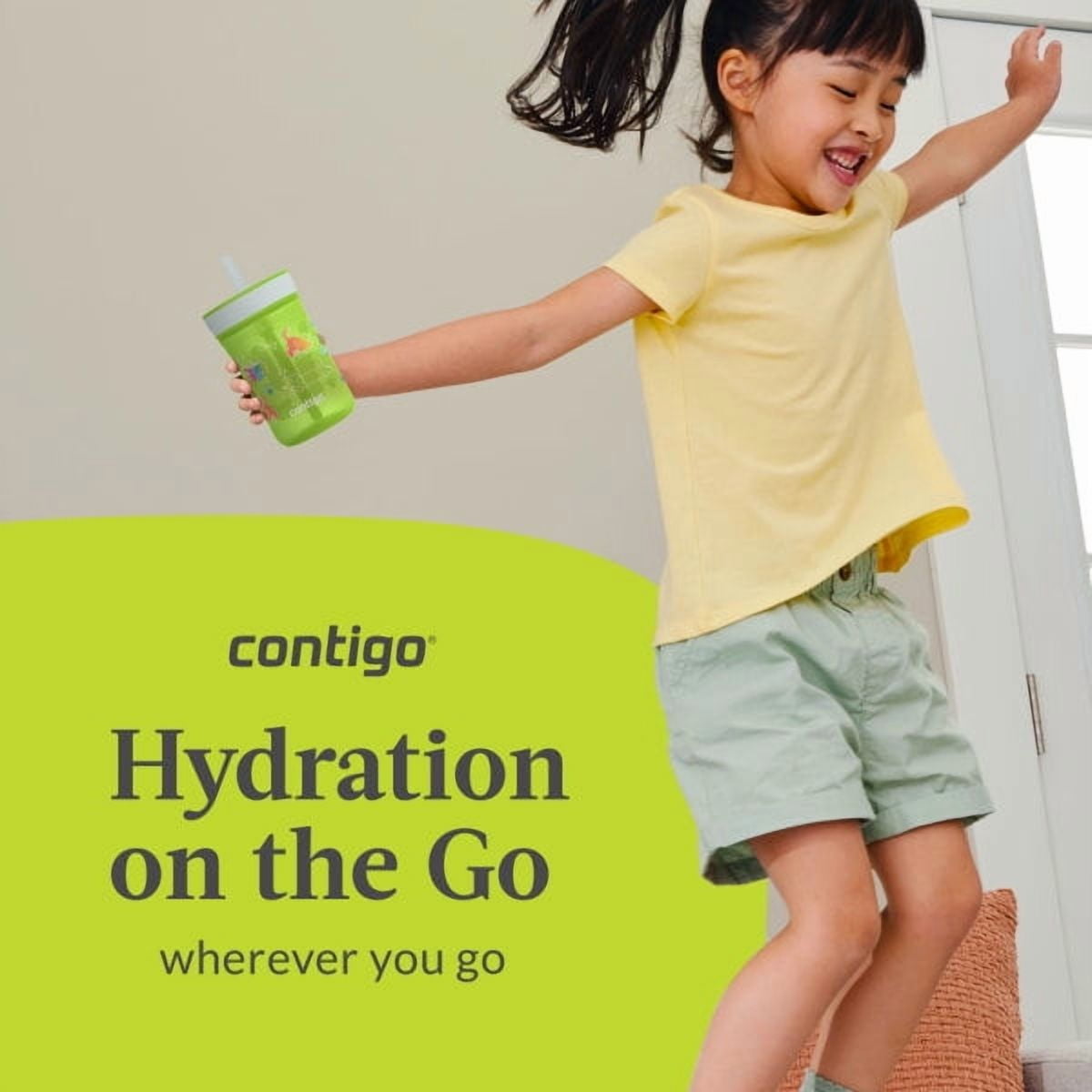 Contigo Kid's 14 oz. Leighton Tumbler 2-Pack - Dogs Doing Things/Spacecraft C110L
