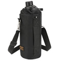 Linkidea Sports Water Bottle Carrier with Strap Compatible with Nalgene Sustain Tritan 48oz, CamelBak Chute Mag 50oz, Thick Waterbottle Cooler Bag Holder Shoulder Strap, Black C216G