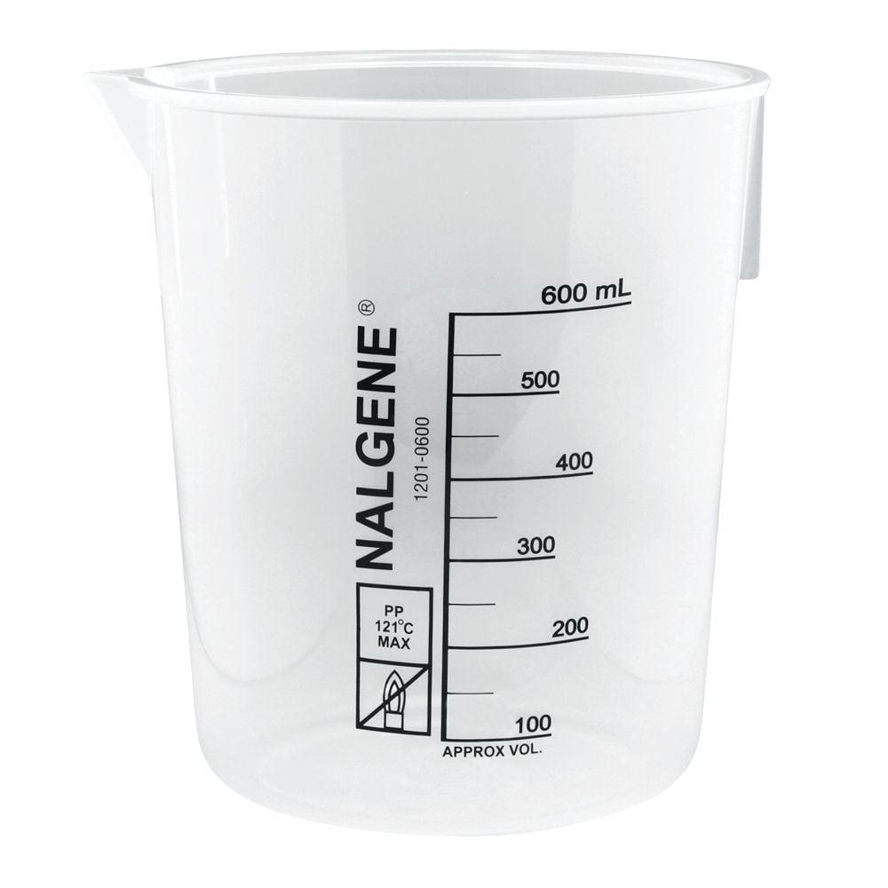 Nalgene Griffin Beaker, Low Form, Polypropylene, 600 Ml C188N