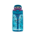 Contigo Kids AUTOSPOUT Straw Water Bottle with Easy-Clean Lid, 14 oz., Juniper Unicorns C099D
