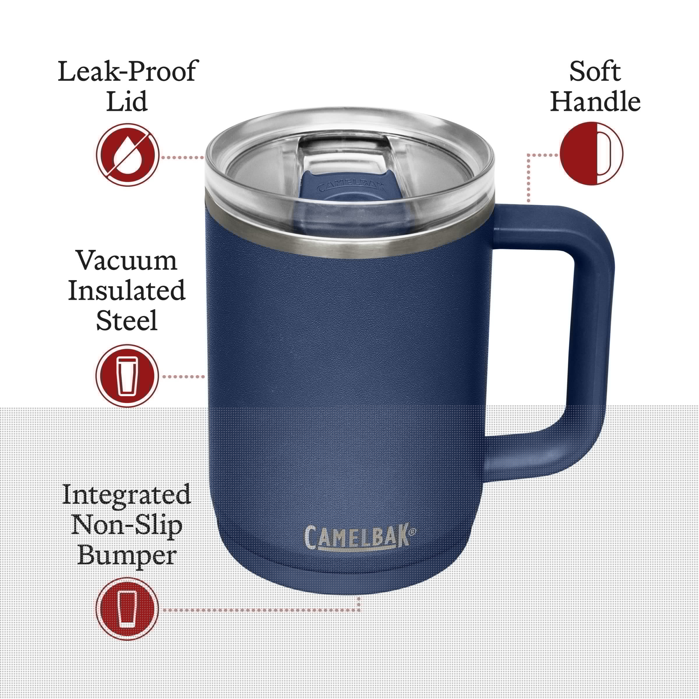 Camelbak Thrive Mug, 16oz Stainless, Navy C289Z