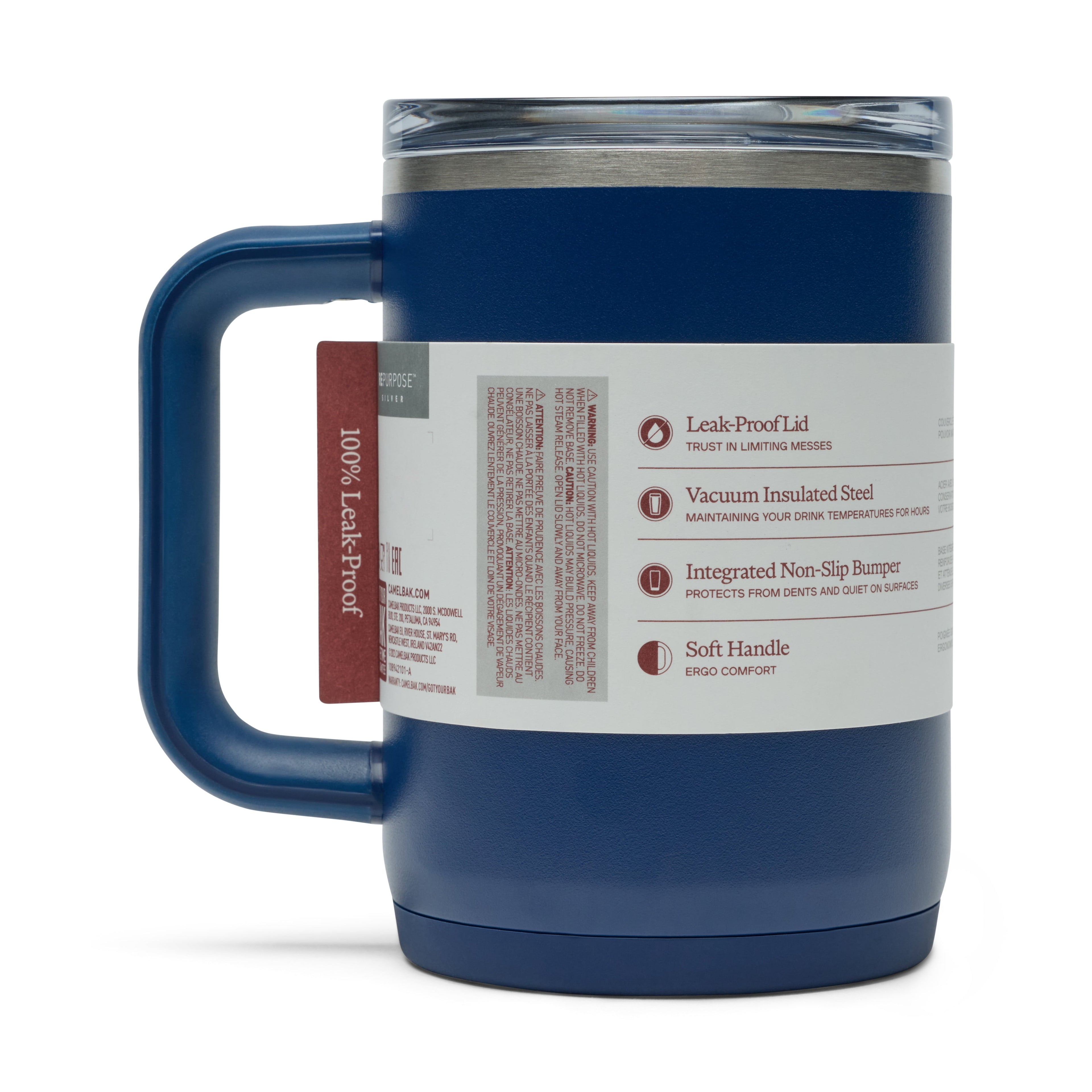 Camelbak Thrive Mug, 16oz Stainless, Navy C289Z
