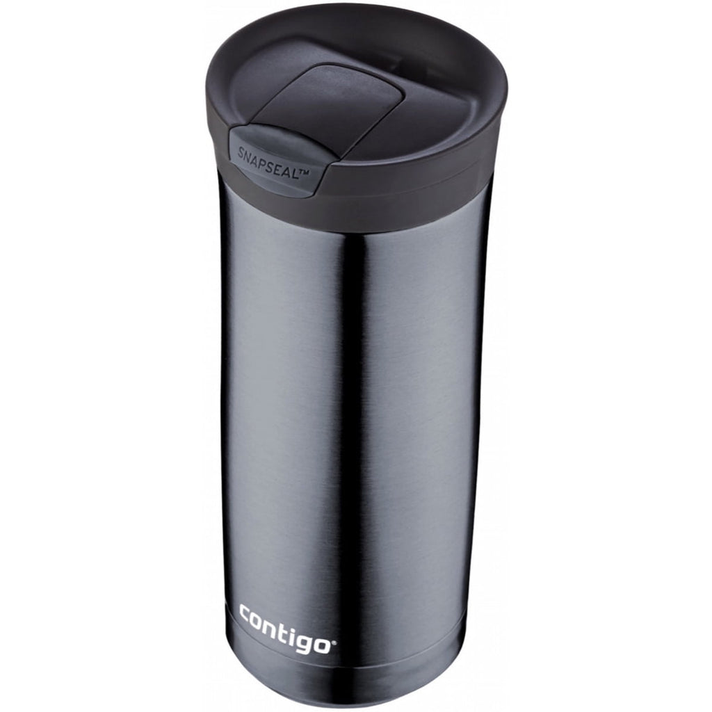 Contigo Byron Stainless Steel Travel Mug with SNAPSEAL Lid Purple Radiant Orchid, 16 fl oz. C079N