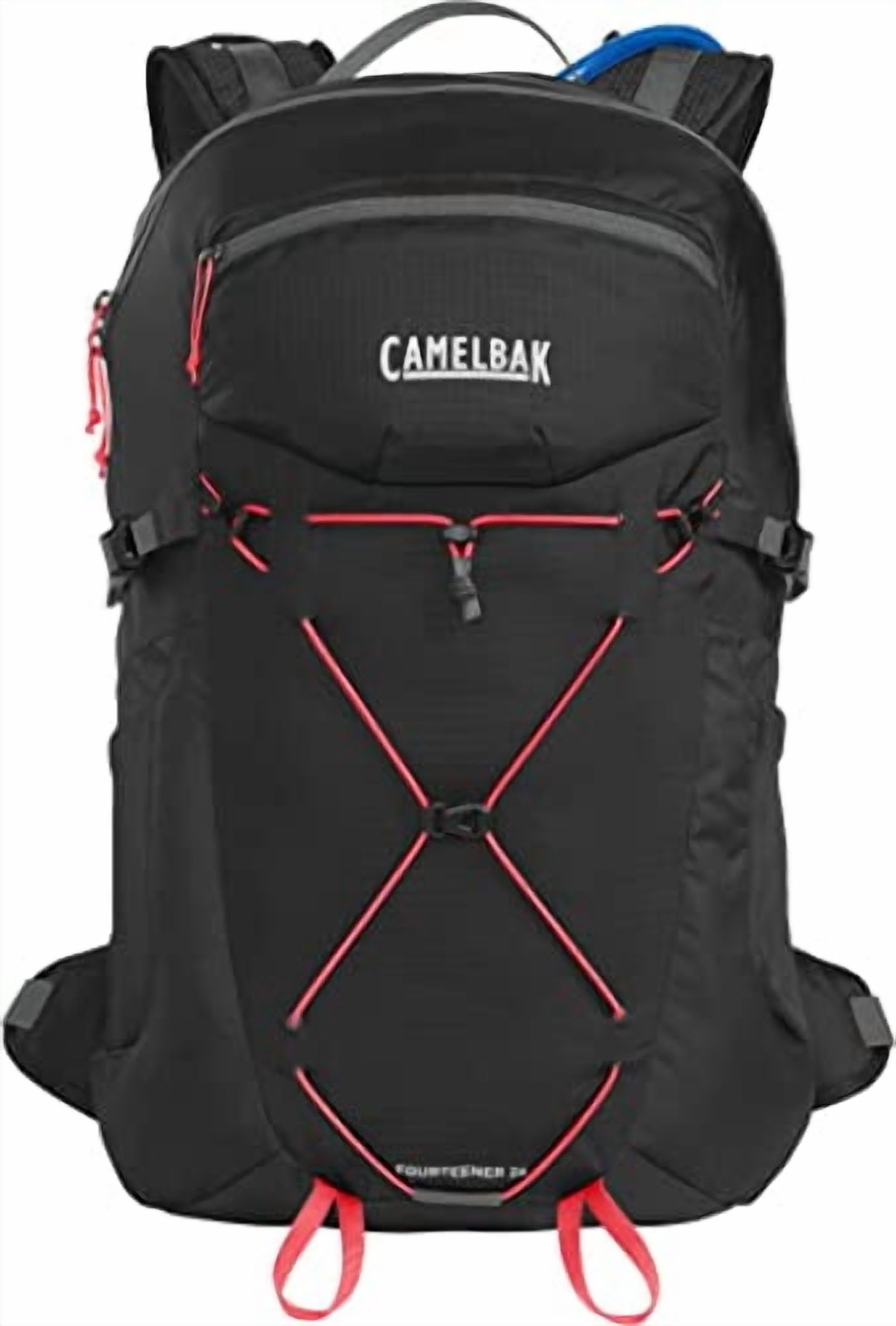 CAMELBAK WOMEN'S FOURTEENER 24 100OZ RESERVOIR HIKING - BLACK/FIERY CORAL C339Q