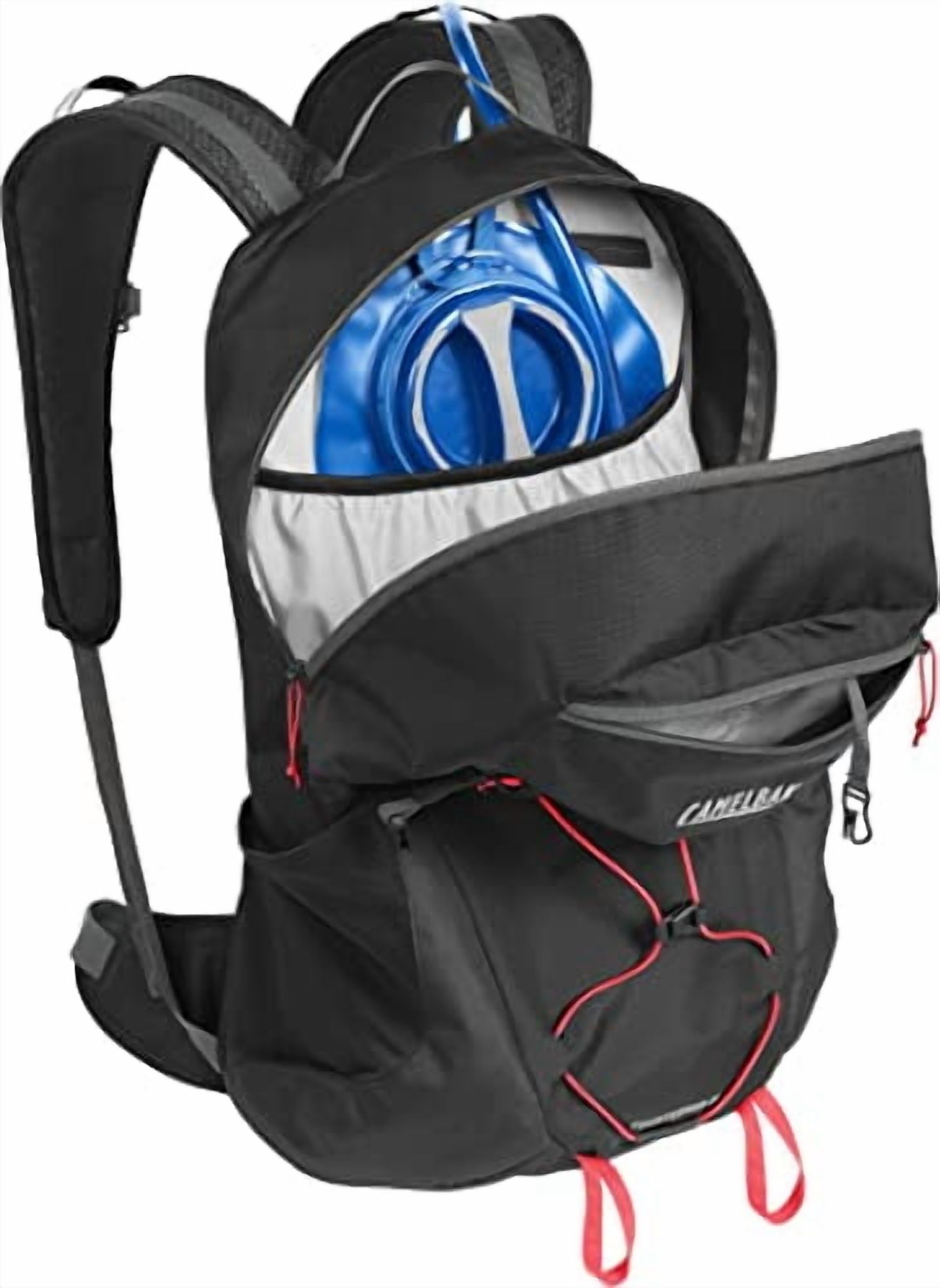 CAMELBAK WOMEN'S FOURTEENER 24 100OZ RESERVOIR HIKING - BLACK/FIERY CORAL C339Q