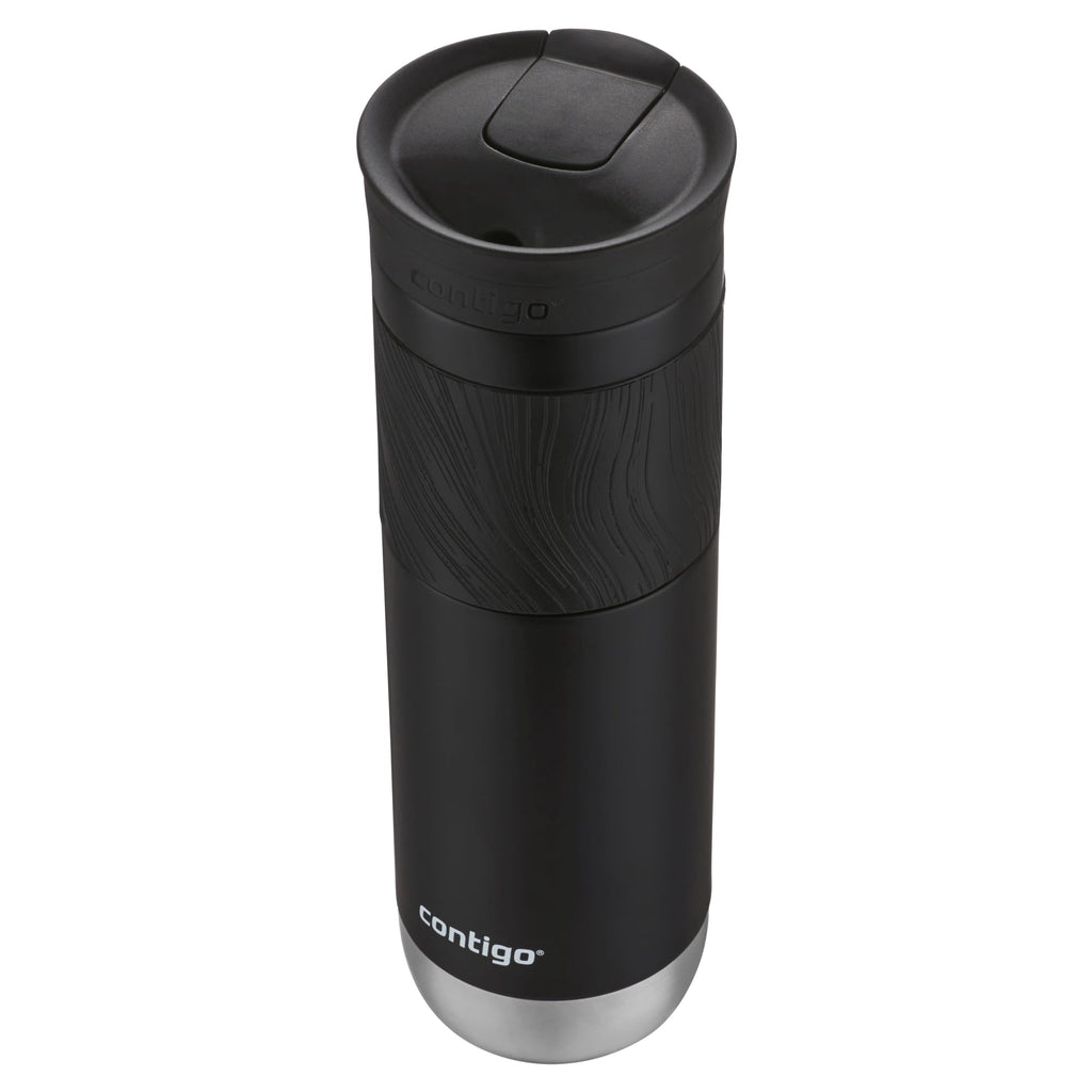 Contigo Byron 2.0 Stainless Steel Travel Mug with SNAPSEAL Lid and Grip in Black, 24 fl oz. C002M