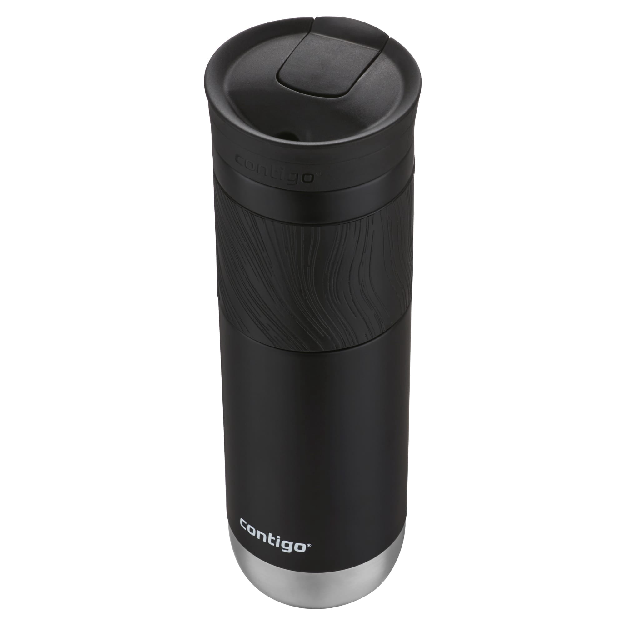 Contigo Byron 2.0 Stainless Steel Travel Mug with SNAPSEAL Lid and Grip in Black, 24 fl oz. C002M