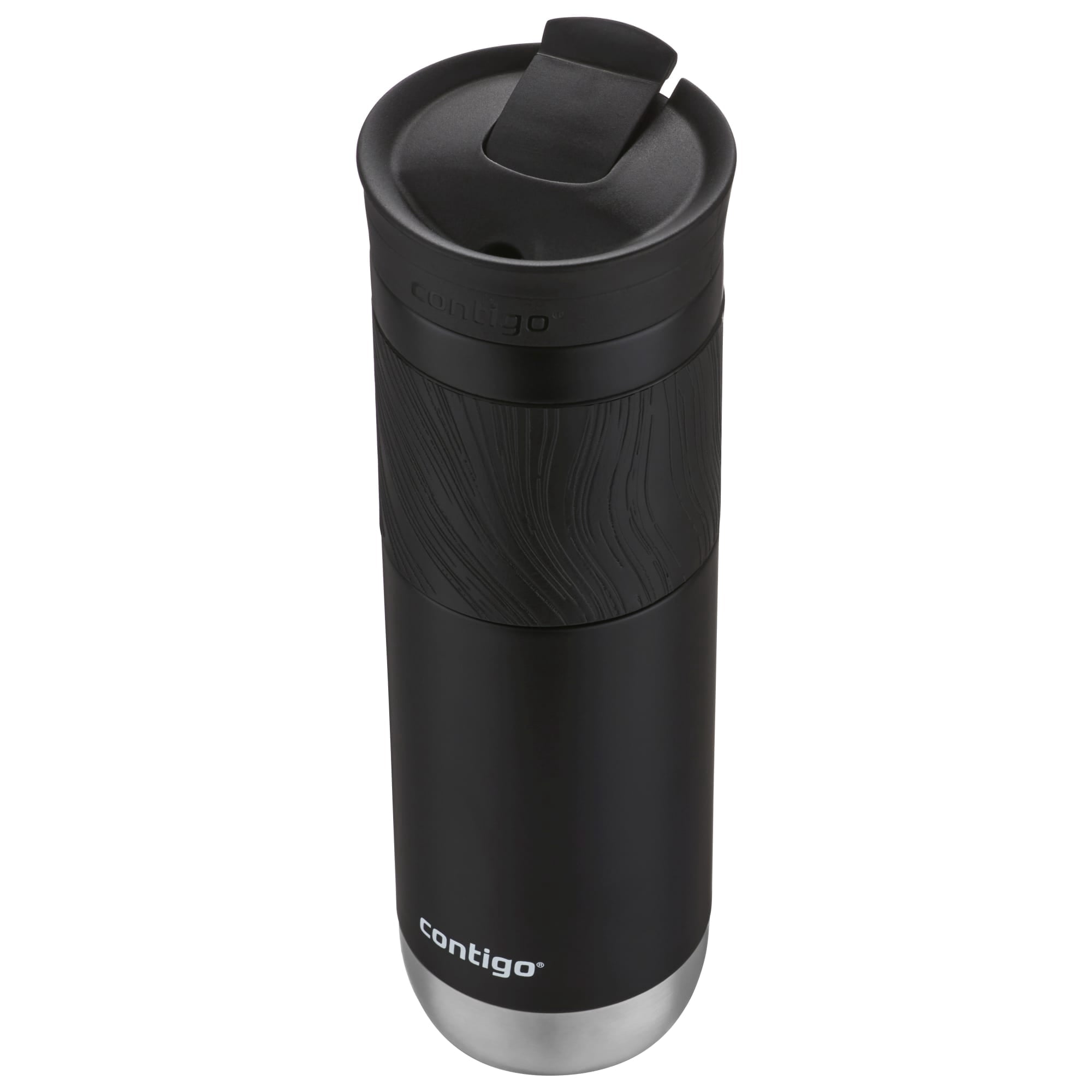 Contigo Byron 2.0 Stainless Steel Travel Mug with SNAPSEAL Lid and Grip in Black, 24 fl oz. C002M