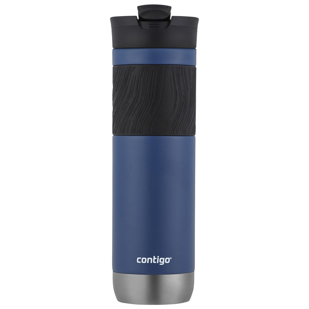 Contigo Byron 2.0 Stainless Steel Travel Mug with SNAPSEAL Lid and Grip in Black, 24 fl oz. C002M