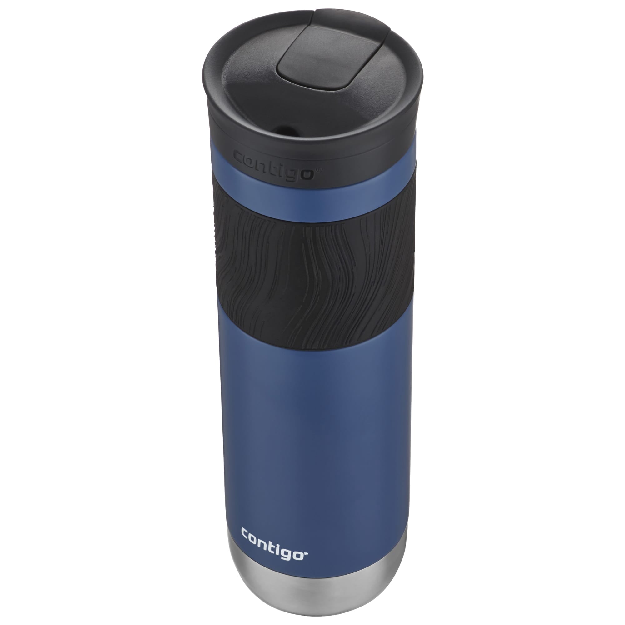 Contigo Byron 2.0 Stainless Steel Travel Mug with SNAPSEAL Lid and Grip in Black, 24 fl oz. C002M