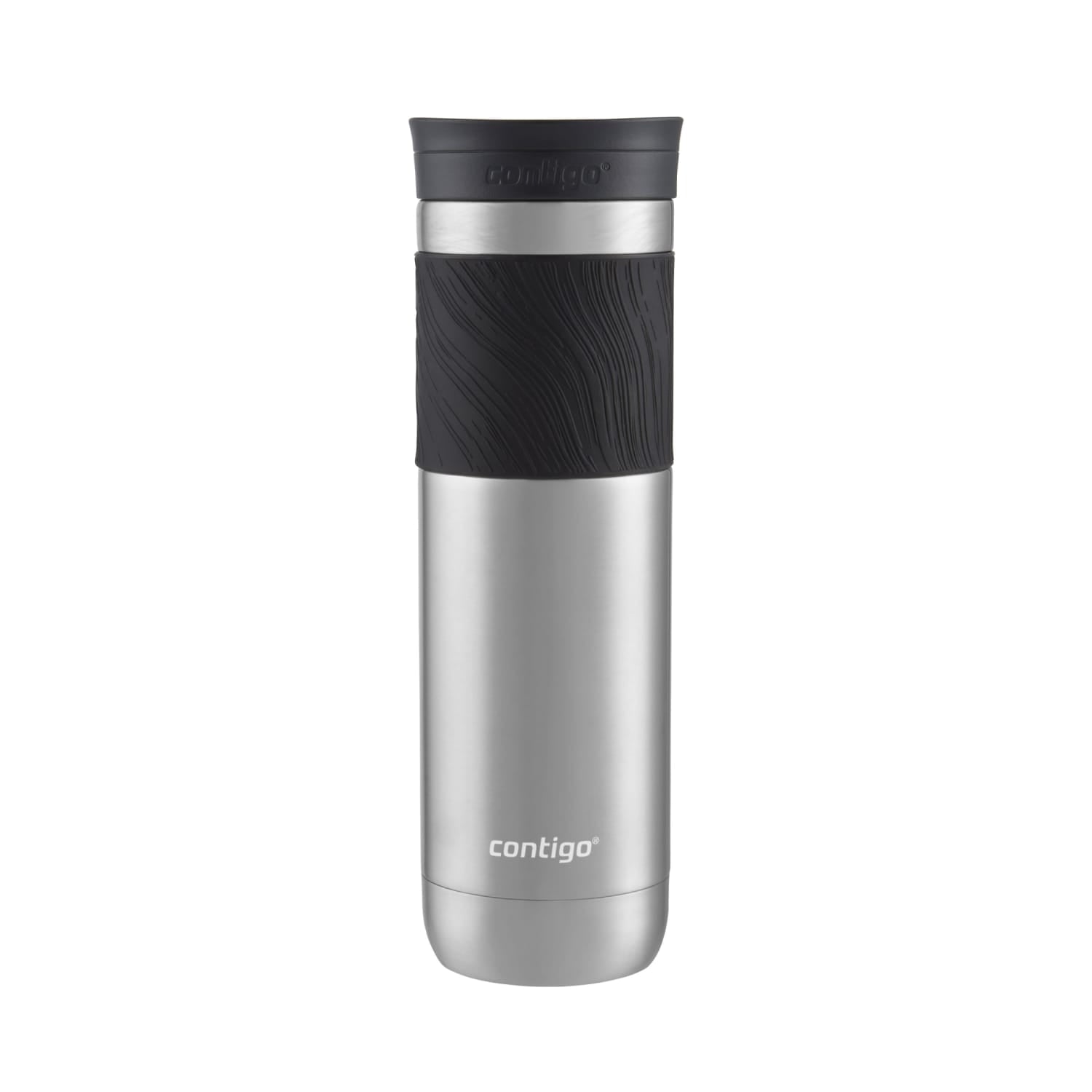Contigo Byron 2.0 Stainless Steel Travel Mug with SNAPSEAL Lid and Grip in Black, 24 fl oz. C002M