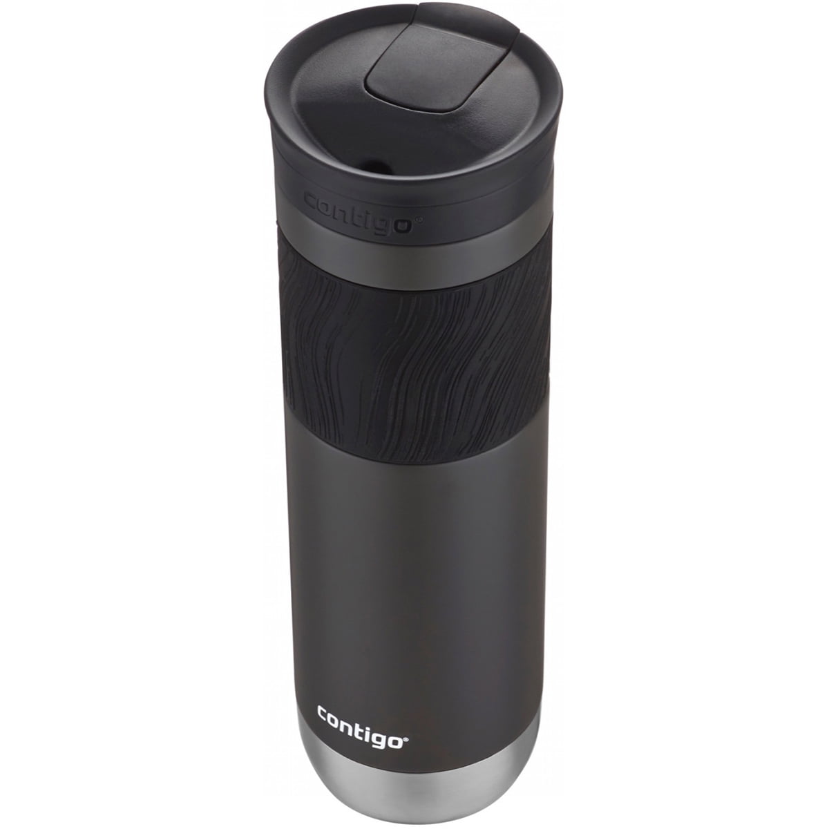 Contigo Byron 2.0 Stainless Steel Travel Mug with SNAPSEAL Lid and Grip in Black, 24 fl oz. C002M