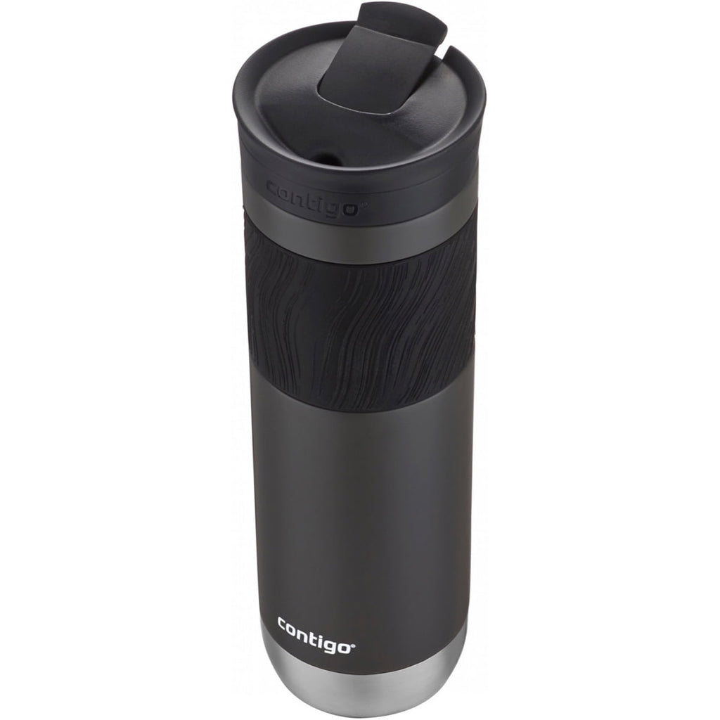 Contigo Byron 2.0 Stainless Steel Travel Mug with SNAPSEAL Lid and Grip in Black, 24 fl oz. C002M
