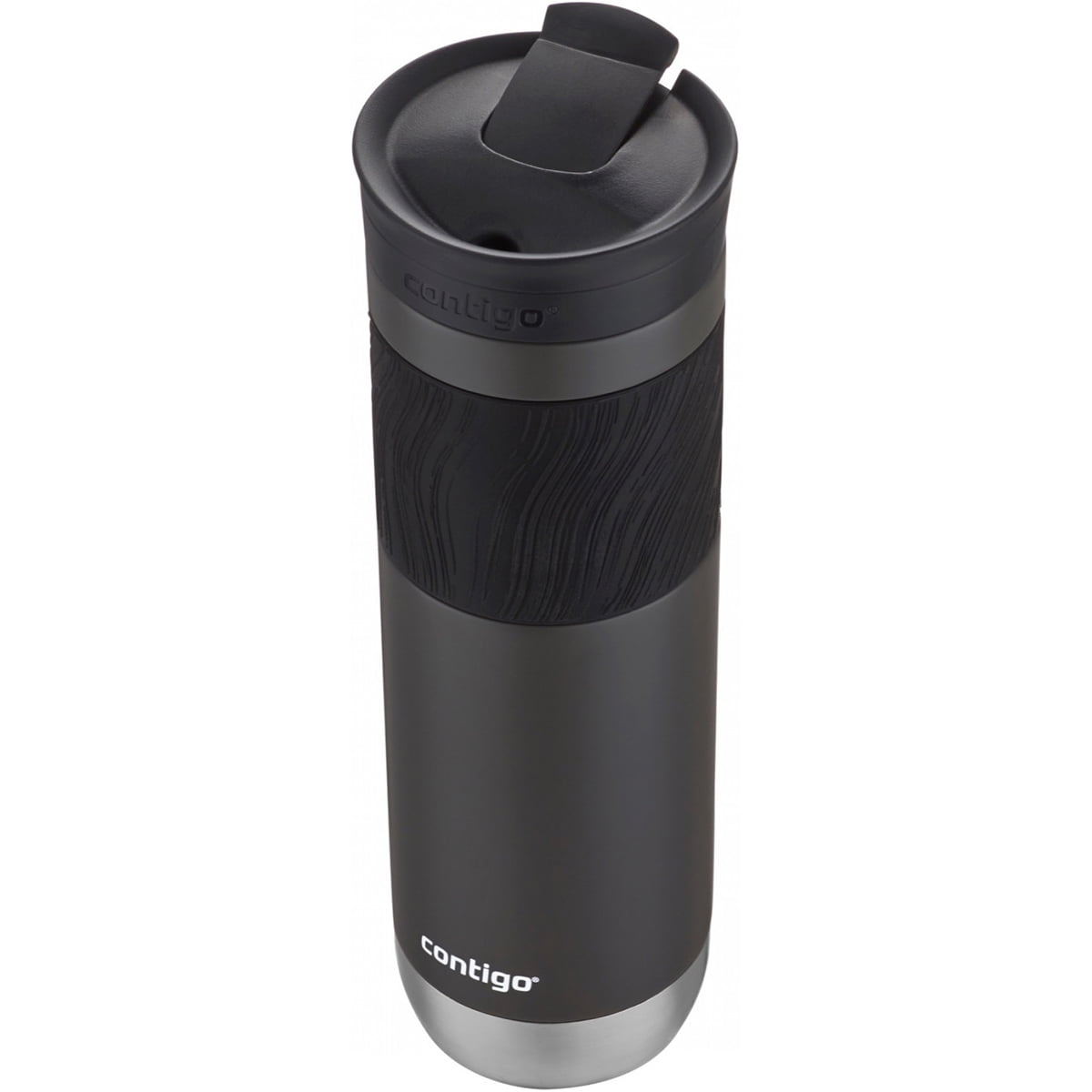 Contigo Byron 2.0 Stainless Steel Travel Mug with SNAPSEAL Lid and Grip in Black, 24 fl oz. C002M