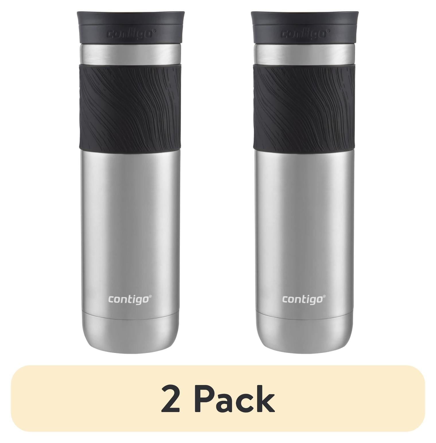 Contigo Byron 2.0 Stainless Steel Travel Mug with SNAPSEAL Lid and Grip in Black, 24 fl oz. C002M