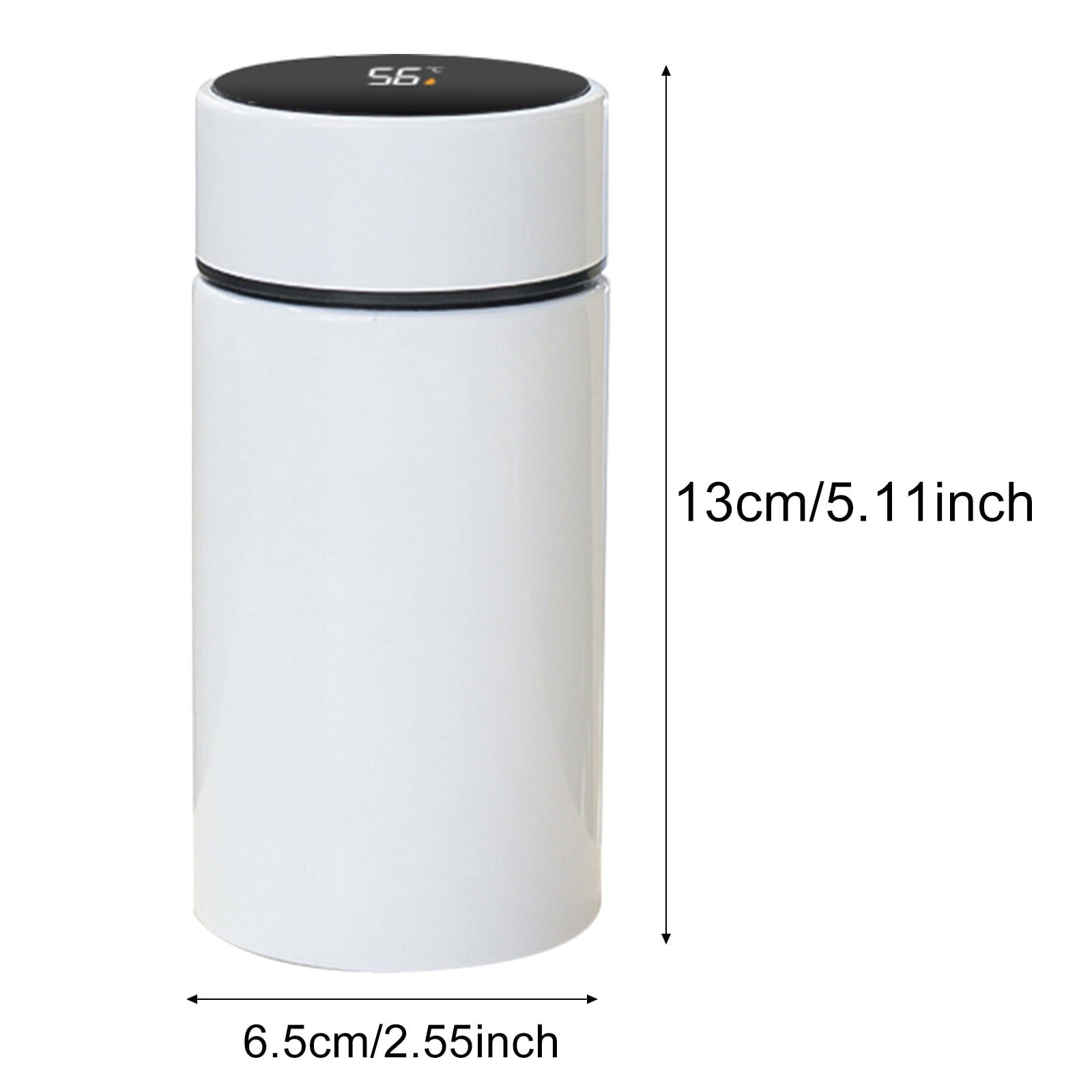 Stainless Steel Insulation Cup Cute Mini Portable Children Student Water Bottle Coffee Travel Mug LED Temperature Display Double Walled Vacuum Long Lasting Insulation C054T