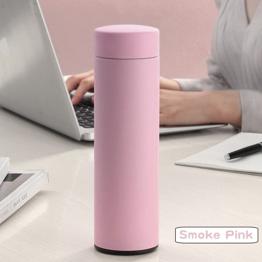 Stainless Steel Insulation Cup Cute Mini Portable Children Student Water Bottle Coffee Travel Mug LED Temperature Display Double Walled Vacuum Long Lasting Insulation C054T