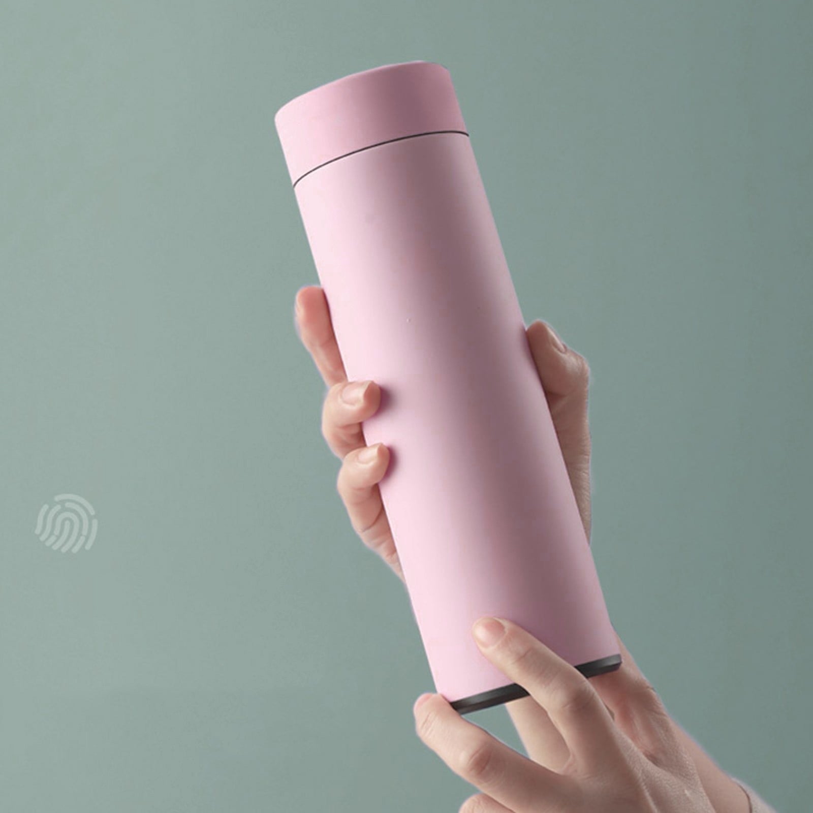 Stainless Steel Insulation Cup Cute Mini Portable Children Student Water Bottle Coffee Travel Mug LED Temperature Display Double Walled Vacuum Long Lasting Insulation C054T