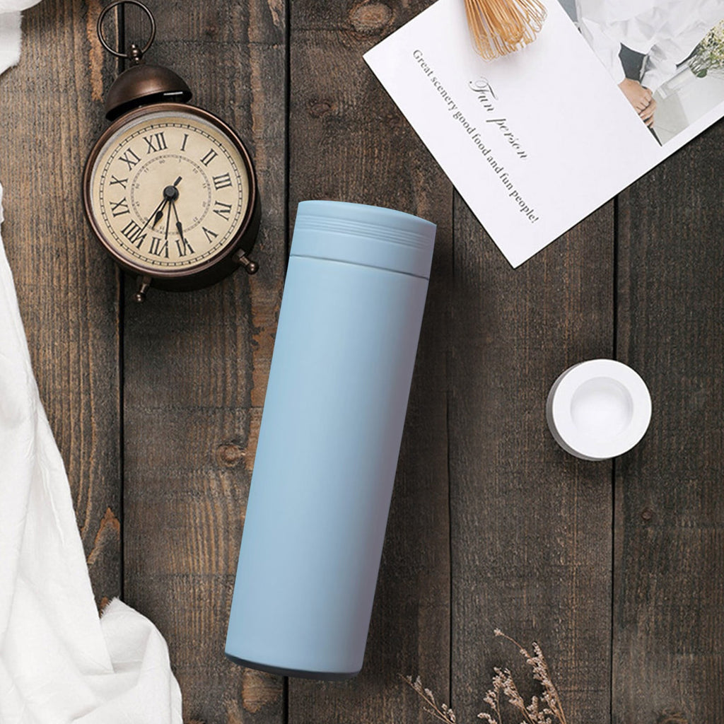 Stainless Steel Insulation Cup Cute Mini Portable Children Student Water Bottle Coffee Travel Mug LED Temperature Display Double Walled Vacuum Long Lasting Insulation C054T