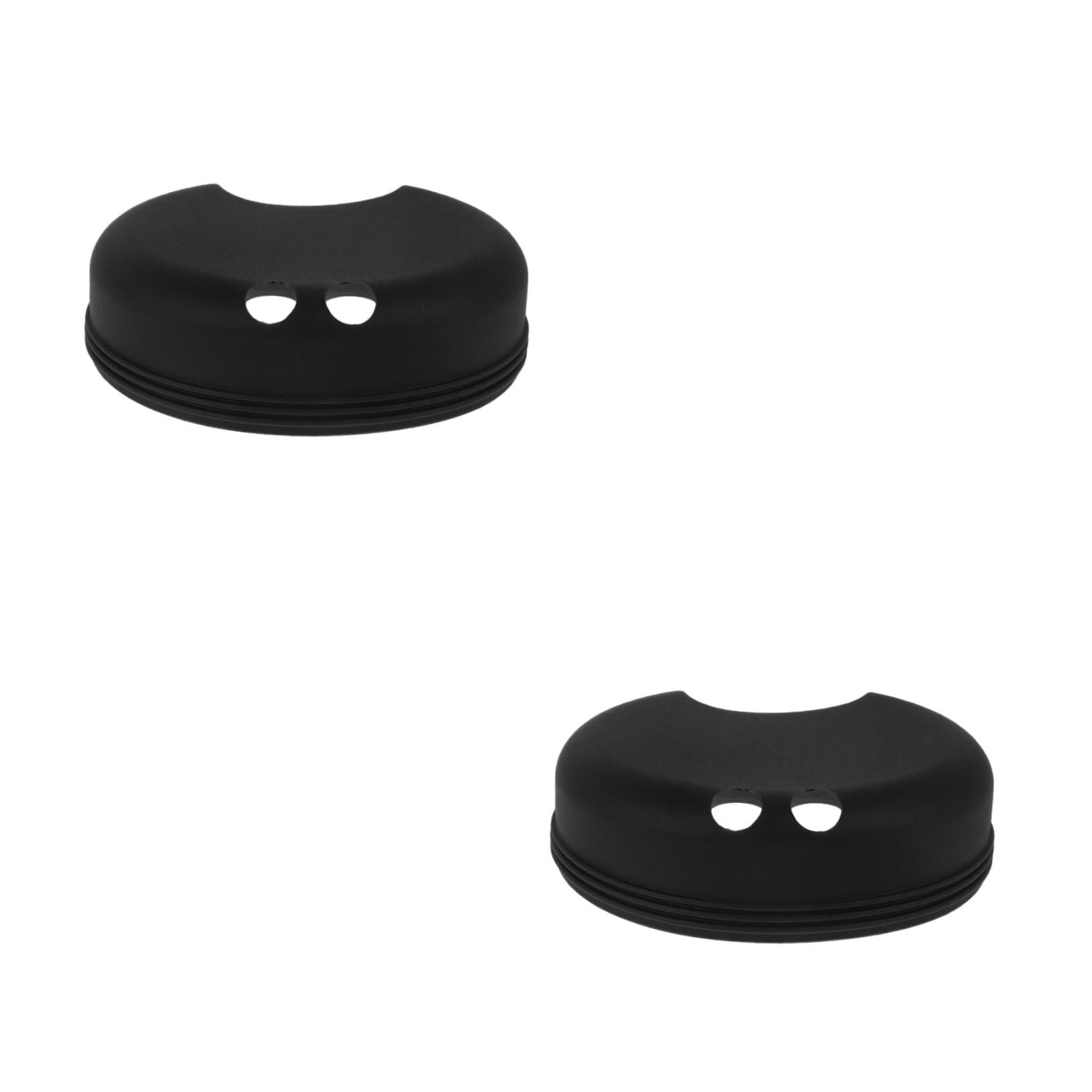 Masteelf 2pcs Splash Guarding Lid For Wide Mouth Bottle  Water Cup Anti-spill Intended Accessory Water Cup Lid Spill-proof Cap For Water Cup Compatible For Nalgene Easy Sipper C229P