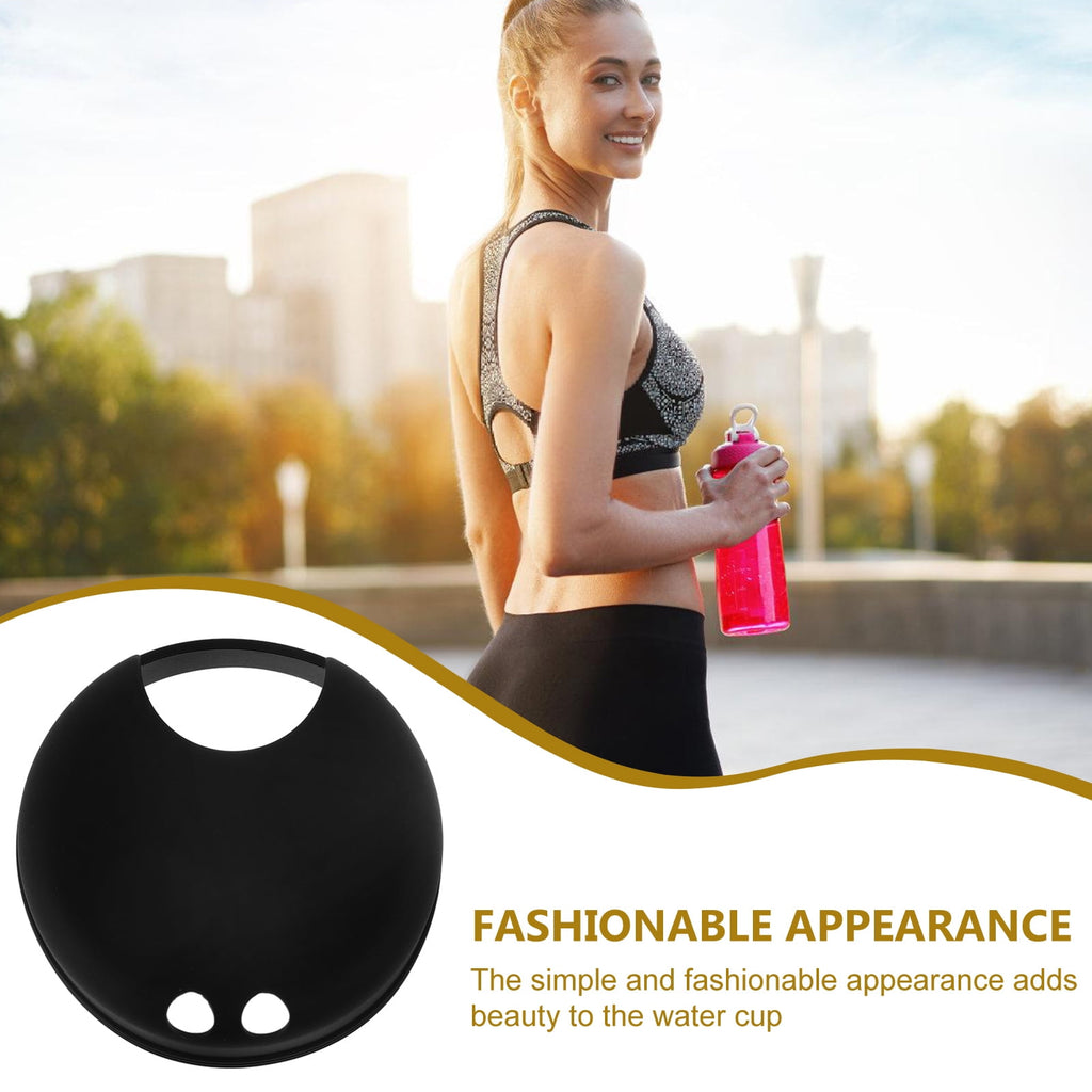 Masteelf 2pcs Splash Guarding Lid For Wide Mouth Bottle  Water Cup Anti-spill Intended Accessory Water Cup Lid Spill-proof Cap For Water Cup Compatible For Nalgene Easy Sipper C229P