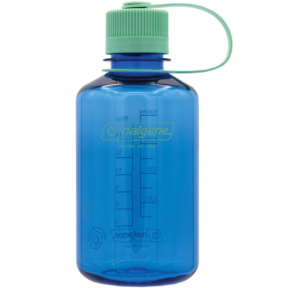 Nalgene Sustain 16 oz. Narrow Mouth Water Bottle - Cornflower Blue C141V