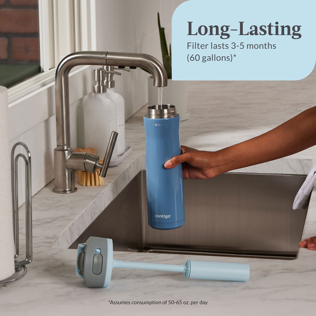 Contigo® Replacement Filter for Wells Filter Water Bottle with AUTOSPOUT® Straw Lid C117J