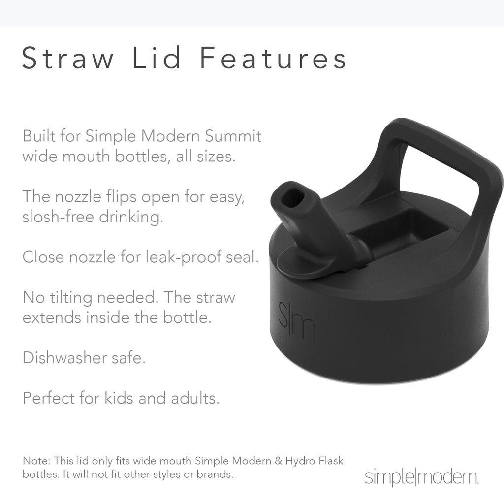 Simple Modern Disney 12oz Summit Kids Tritan Water Bottle with Straw Lid for Toddler - Dishwasher Safe Travel Tumbler - Disney: Mickey Retro C423N