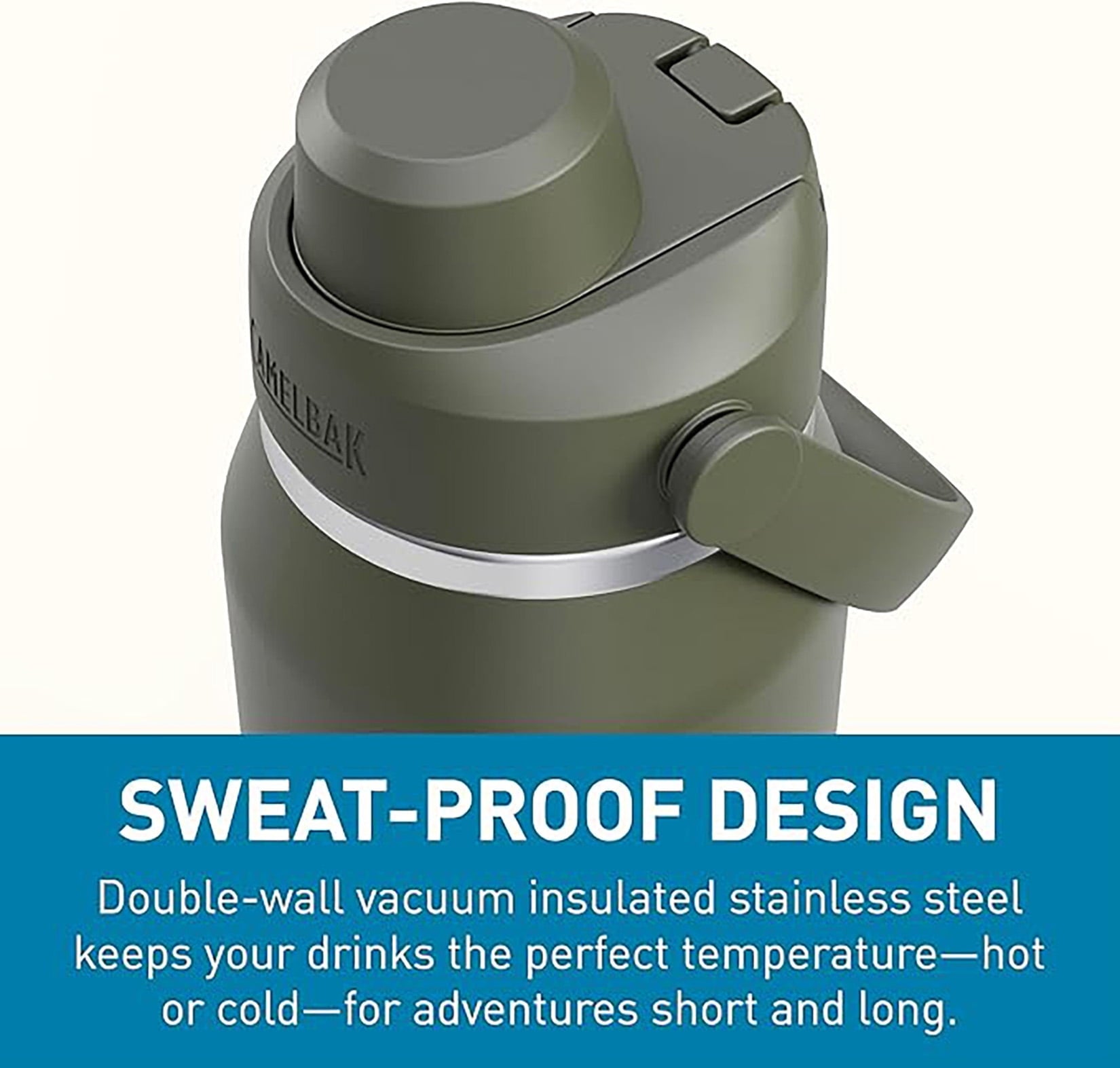 Camelbak Thrive™ Chug Stainless Steel Water Bottle 32oz, Sky Blue C235Y