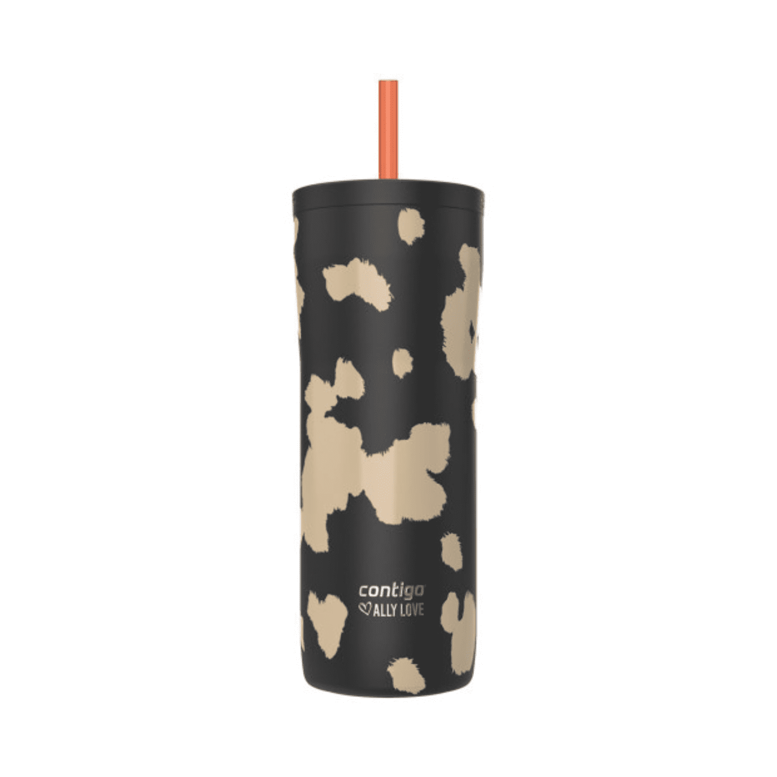 Contigo x Ally Love Streeterville 2.0 Stainless Steel Tumbler with Straw, 24 oz, Stellar Jay C112A