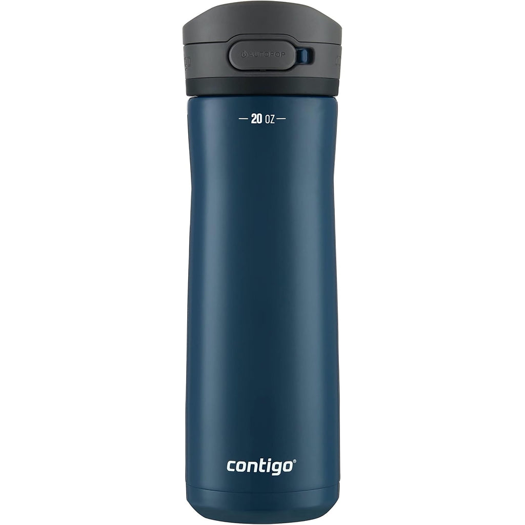 Contigo 20 oz. Jackson Chill 2.0 Water Bottle - Stainless Steel w/Licorice C059K