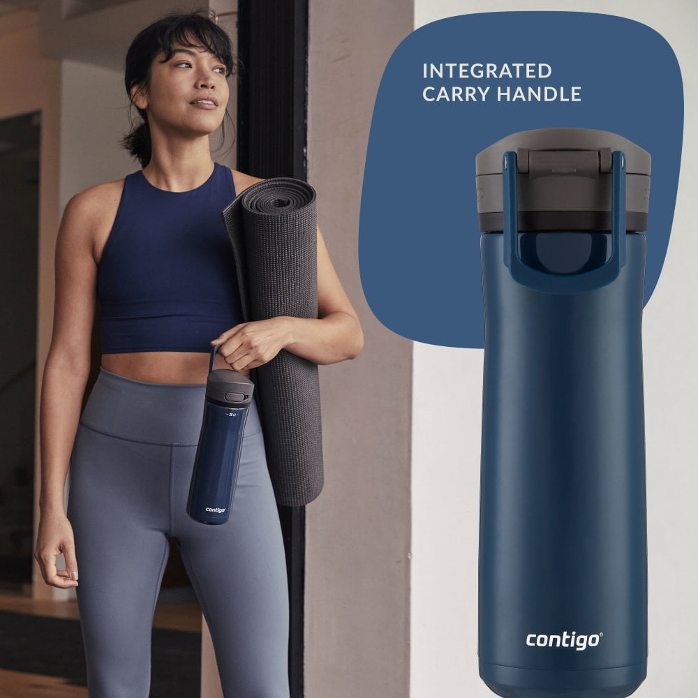 Contigo 20 oz. Jackson Chill 2.0 Water Bottle - Stainless Steel w/Licorice C059K