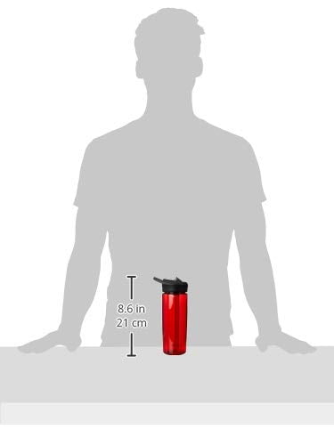 Camelbak Eddy+ Running Fitness Sports Gym Training Drinks Bottle 750ml - Clear C301W