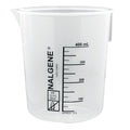Nalgene Griffin Beaker, Low Form, Polypropylene, 400 Ml C198Q
