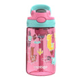 Contigo 14oz Kids' Water Bottle with Redesigned AutoSpout Straw Azalea Jade Vine with Llamas C026F