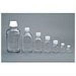 Nalgene Transparent Lexan Polycarbonate Square Storage Bottle - 8 oz. - Clear C184V